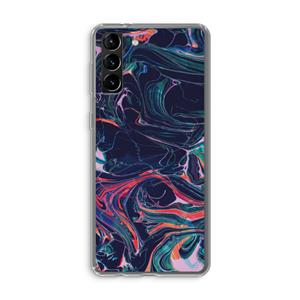 CaseCompany Light Years Beyond: Samsung Galaxy S21 Plus Transparant Hoesje