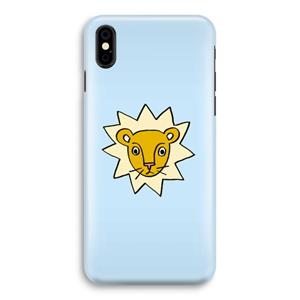 CaseCompany Kleine leeuw: iPhone Xs Volledig Geprint Hoesje