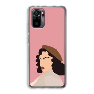 CaseCompany Confidence: Xiaomi Redmi Note 10 Pro Transparant Hoesje