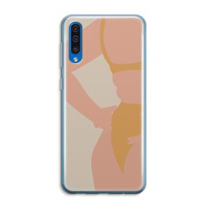 CaseCompany Bikini body: Samsung Galaxy A50 Transparant Hoesje