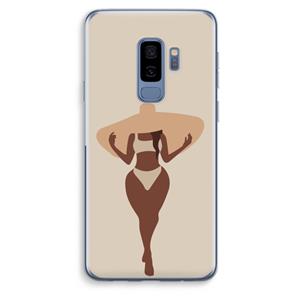 CaseCompany Let's get salty: Samsung Galaxy S9 Plus Transparant Hoesje