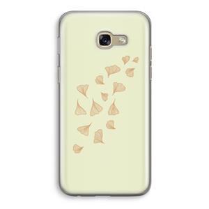 CaseCompany Falling Leaves: Samsung Galaxy A5 (2017) Transparant Hoesje