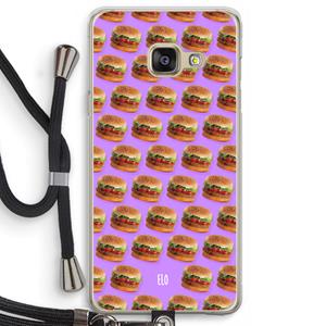 CaseCompany Giants: Samsung Galaxy A3 (2016) Transparant Hoesje met koord