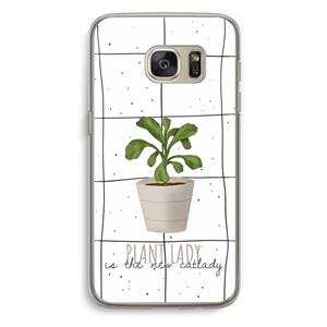 CaseCompany Kamerplant op vensterruit: Samsung Galaxy S7 Transparant Hoesje
