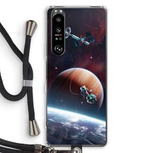 CaseCompany Examiner: Sony Xperia 1 III Transparant Hoesje met koord