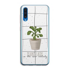 CaseCompany Kamerplant op vensterruit: Samsung Galaxy A50 Transparant Hoesje