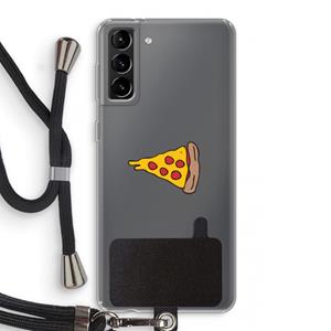 CaseCompany You Complete Me #1: Samsung Galaxy S21 Plus Transparant Hoesje met koord