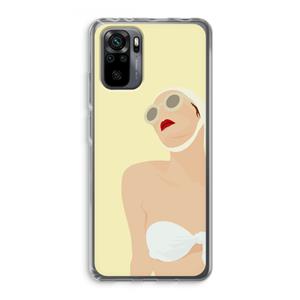 CaseCompany Summer: Xiaomi Redmi Note 10 Pro Transparant Hoesje