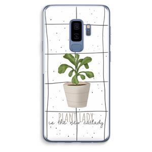 CaseCompany Kamerplant op vensterruit: Samsung Galaxy S9 Plus Transparant Hoesje