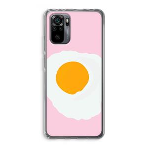 CaseCompany Sunny side up: Xiaomi Redmi Note 10 Pro Transparant Hoesje