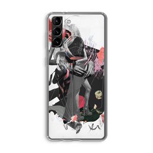 CaseCompany Dissimulation du réel: Samsung Galaxy S21 Plus Transparant Hoesje