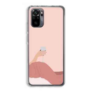 CaseCompany Wine: Xiaomi Redmi Note 10 Pro Transparant Hoesje