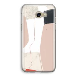 CaseCompany Lava: Samsung Galaxy A5 (2017) Transparant Hoesje