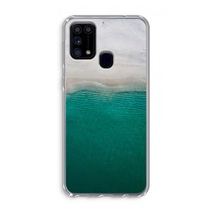 CaseCompany Stranded: Samsung Galaxy M31 Transparant Hoesje