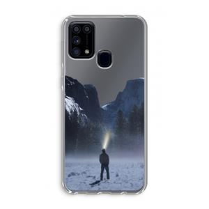 CaseCompany Wanderlust: Samsung Galaxy M31 Transparant Hoesje