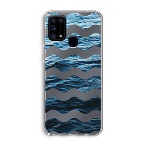 CaseCompany Oceaan: Samsung Galaxy M31 Transparant Hoesje
