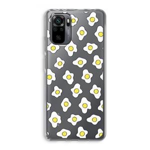 CaseCompany Spiegeleitjes: Xiaomi Redmi Note 10 Pro Transparant Hoesje