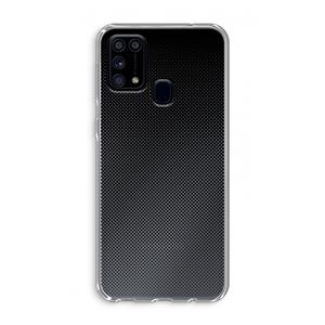 CaseCompany Musketon Halftone: Samsung Galaxy M31 Transparant Hoesje
