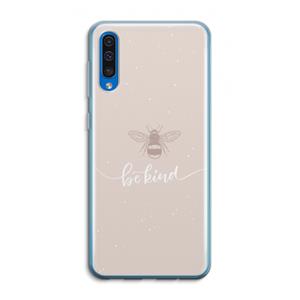 CaseCompany Be(e) kind: Samsung Galaxy A50 Transparant Hoesje