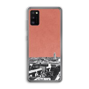 CaseCompany Marrakech Skyline : Samsung Galaxy A41 Transparant Hoesje