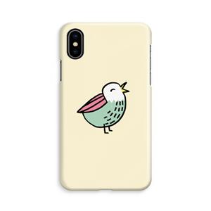 CaseCompany Birdy: iPhone Xs Volledig Geprint Hoesje