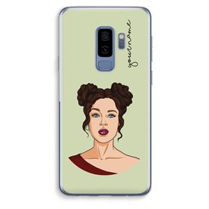 CaseCompany Pop-Art Creator: Samsung Galaxy S9 Plus Transparant Hoesje