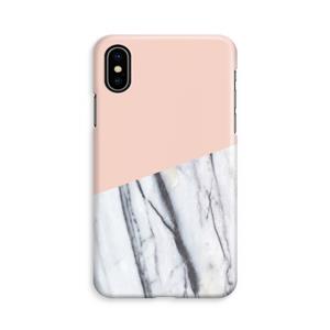 CaseCompany A touch of peach: iPhone Xs Volledig Geprint Hoesje