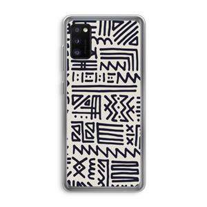 CaseCompany Marrakech print: Samsung Galaxy A41 Transparant Hoesje