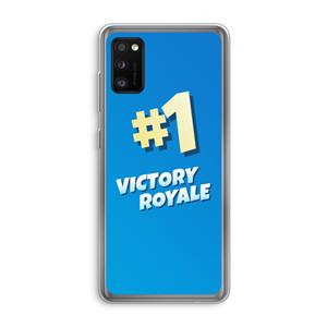 CaseCompany Victory Royale: Samsung Galaxy A41 Transparant Hoesje
