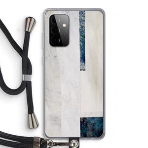 CaseCompany Meet you there: Samsung Galaxy A72 5G Transparant Hoesje met koord