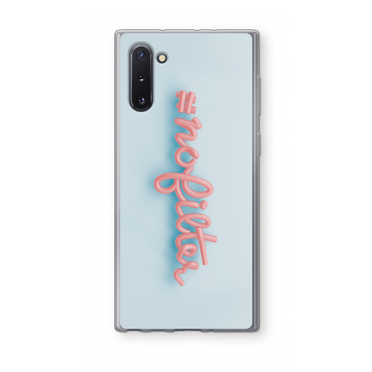 CaseCompany #nofilter: Samsung Galaxy Note 10 Transparant Hoesje