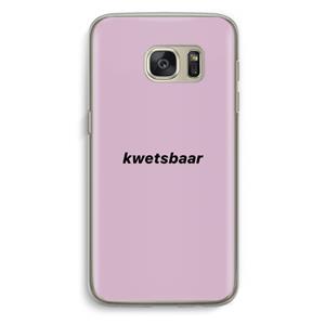 CaseCompany kwetsbaar: Samsung Galaxy S7 Transparant Hoesje