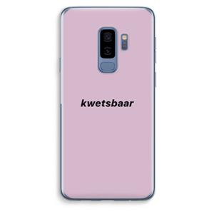 CaseCompany kwetsbaar: Samsung Galaxy S9 Plus Transparant Hoesje