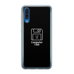CaseCompany Hello: Samsung Galaxy A50 Transparant Hoesje