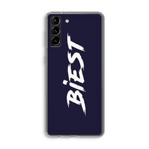 CaseCompany Biest: Samsung Galaxy S21 Plus Transparant Hoesje