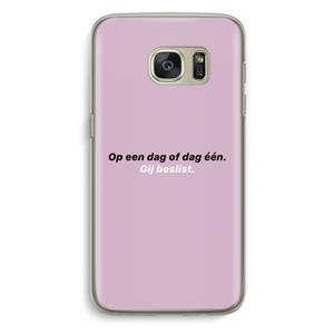 CaseCompany gij beslist: Samsung Galaxy S7 Transparant Hoesje