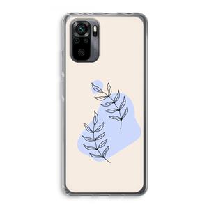 CaseCompany Leaf me if you can: Xiaomi Redmi Note 10 Pro Transparant Hoesje