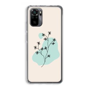CaseCompany Love your petals: Xiaomi Redmi Note 10 Pro Transparant Hoesje