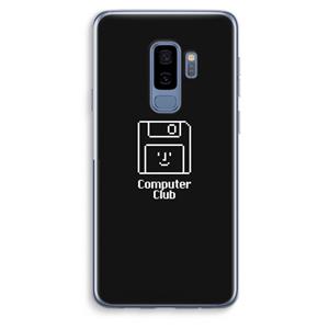 CaseCompany Hello: Samsung Galaxy S9 Plus Transparant Hoesje