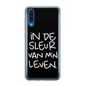 CaseCompany De Sleur: Samsung Galaxy A50 Transparant Hoesje
