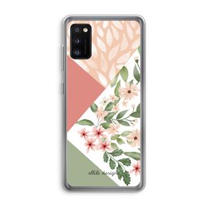 CaseCompany Sweet heaven geometrics: Samsung Galaxy A41 Transparant Hoesje