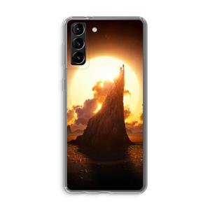 CaseCompany Children of the Sun: Samsung Galaxy S21 Plus Transparant Hoesje