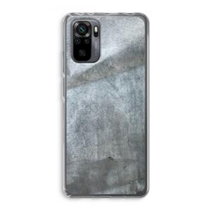 CaseCompany Grey Stone: Xiaomi Redmi Note 10 Pro Transparant Hoesje