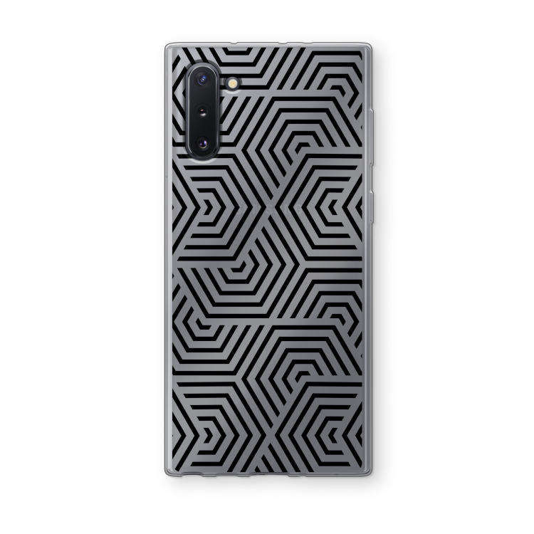 CaseCompany Magic pattern: Samsung Galaxy Note 10 Transparant Hoesje