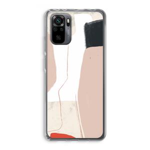CaseCompany Lava: Xiaomi Redmi Note 10 Pro Transparant Hoesje