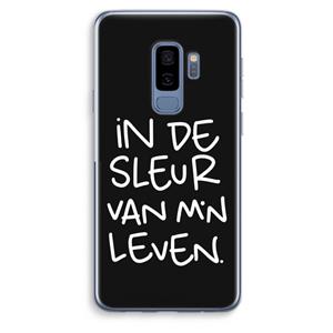 CaseCompany De Sleur: Samsung Galaxy S9 Plus Transparant Hoesje