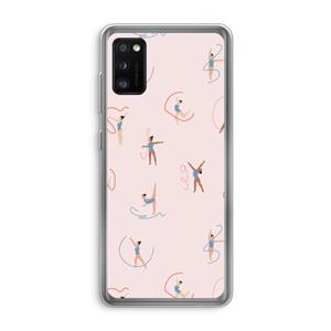 CaseCompany Dancing #3: Samsung Galaxy A41 Transparant Hoesje