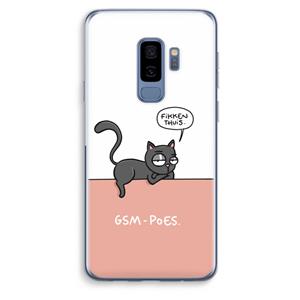 CaseCompany GSM poes: Samsung Galaxy S9 Plus Transparant Hoesje