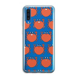CaseCompany Krab: Samsung Galaxy A50 Transparant Hoesje