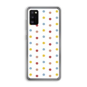 CaseCompany Bollen: Samsung Galaxy A41 Transparant Hoesje